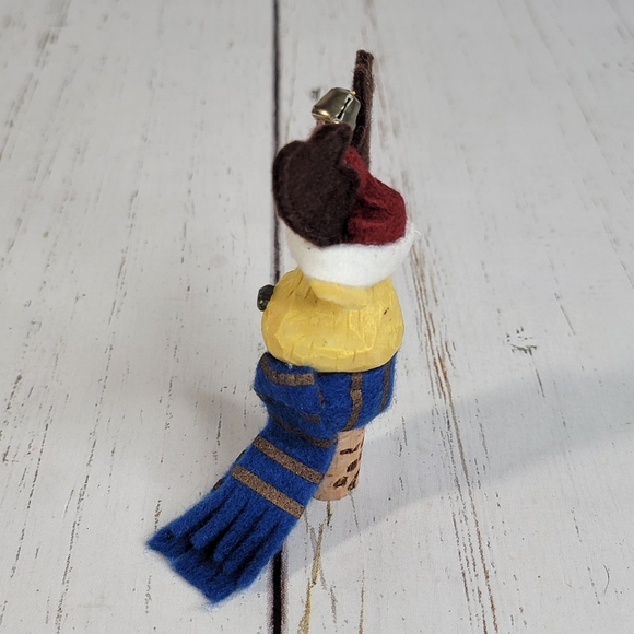 Christmas Santa & Reindeer Decoration Wine Topper Stoppers Set of 2 - Picture 7 of 9